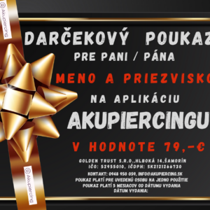 Darčekový poukaz v hodnote 79€